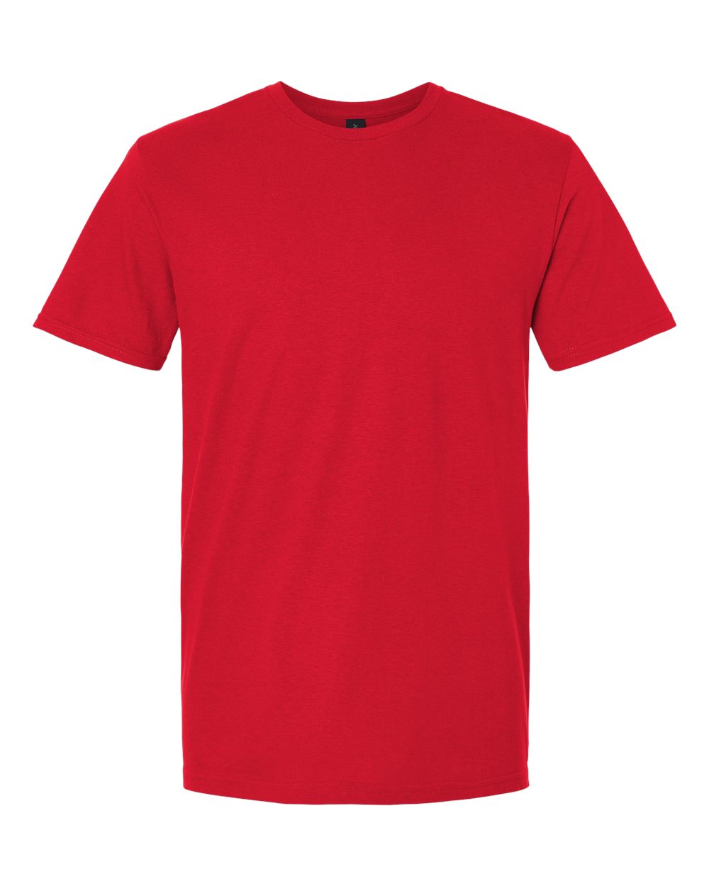 Gildan 64000 Softstyle T-Shirt in Red, front view