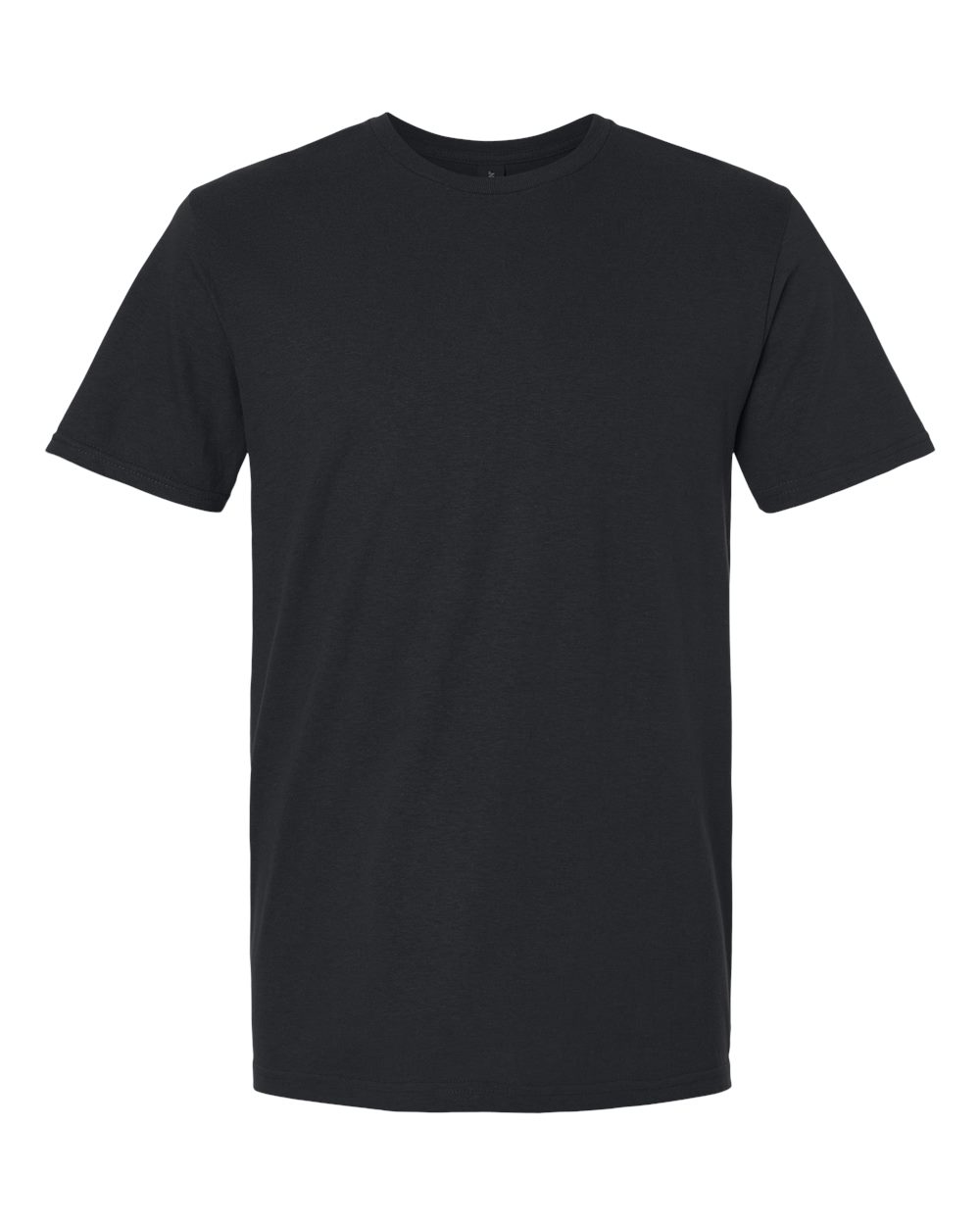 Gildan 64000 Softstyle T-Shirt in Black, front view