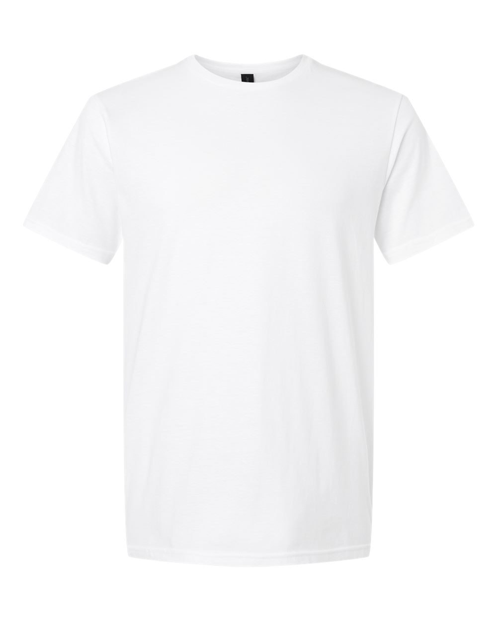 Gildan 64000 Softstyle T-Shirt in White, front view