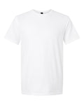 Gildan 64000 Softstyle T-Shirt in White, front view