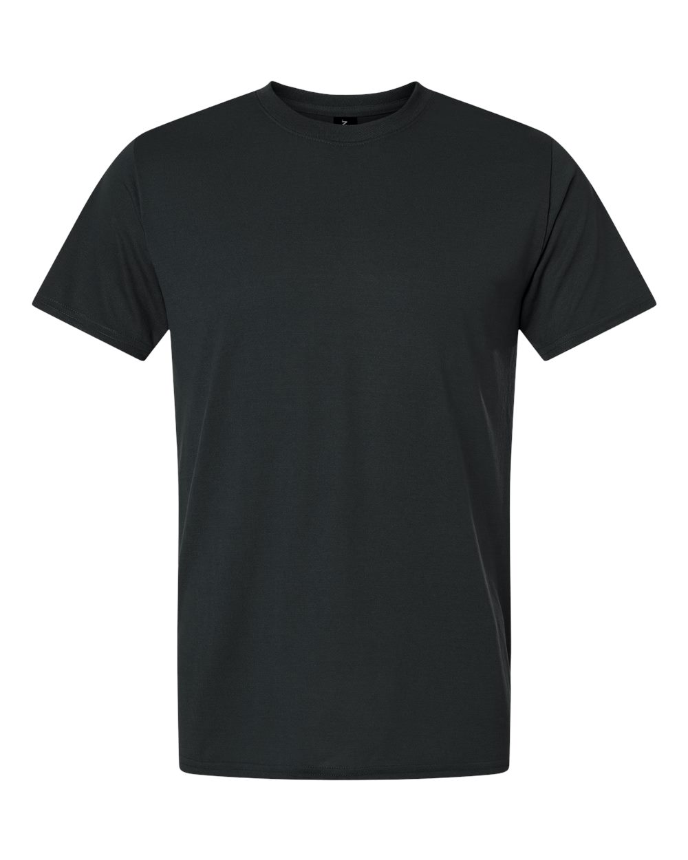 Gildan 42000 Performance T-Shirt in Black, front view
